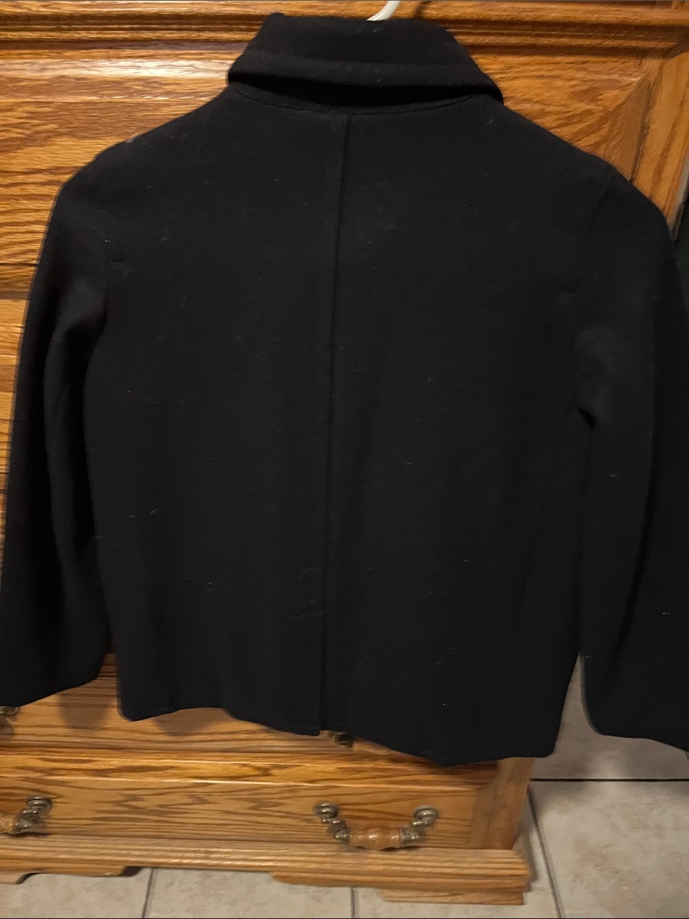 Crewcuts Boys Navy Wool Peacoat - Picture 6 of 10